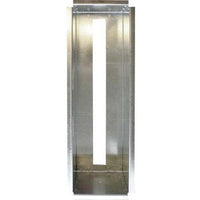 TekTone OH201 Mounting Enclosure for Nurse Call System, Flush Mount Housing, Gang or Panel Wide
