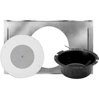 AtlasIED SD72W-KIT4 SD72 Speaker, 62-8 Baffle, CS95-8 Back Box, and 81-8R T-Bar Bridge Kit