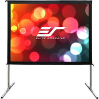 Elite Screens OMS100H2 Yard Master Series 100" Portable Outdoor Projector Screen, CineWhite, 16:9