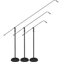 Audix MB5050HC MicroBoom System, 50″ Carbon Fiber Boom with M1250BHC Hypercardioid Capsule, Black