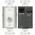 RDL D-RLC10KM Series Remote Level Control with On/Off Muting Button, White