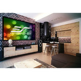 Elite Screens ER200WH2 SableFrame 2 Series Fixed Frame Projection Screen, 174"