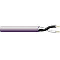 West Penn 227BK1000 12/2 Stranded Raw Audio Cable, 1000' (304.8m) Reel, Black