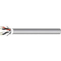 West Penn AQC430 Blueseal Line 500' Audio Shielded Cable, 22/2, BC, Gray