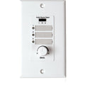 AtlasIED WPD-RISRL Wall Plate Input Select Switch with Volume Control, 10k Pot and Input Indicator, for use with AAPHD Amplifiers