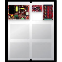 LifeSafety Power FPO150-B100C8PE4M FlexPower Power Supply 150W, 12A/12V or 6A/24V, E4M Enclosure