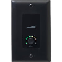 BSS BSSECV-BLK-M Soundweb Contrio EC-V Ethernet Wall Controller with Volume for Harman HiQnet Systems