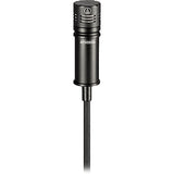Audio-Technica ATM350PL Cardioid Condenser Instrument Microphone with Universal Clip-on Mounting System