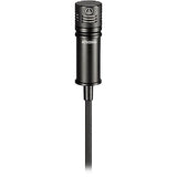 Audio-Technica ATM350W Cardioid Condenser Instrument Microphone with Universal Clip-on Mounting System