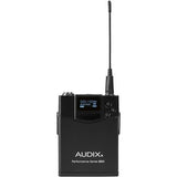 Audix AP42C210B Wireless Microphone System with R42 2-Channel Diversity Receiver, H60 OM2 Handheld Transmitter, B60 L10 Bodypack Transmitter, and ADX 10 Lavalier Microphone, 554 MHz-586 MHz