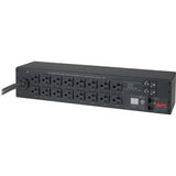 APC AP7802B Rack PDU, Metered, 2U, 30A, 120V, (16) 5-20