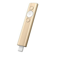 Logitech 910-004860 Spotlight Advanced Wireless Presentation Remote, Gold