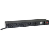 APC AP7801B Rack PDU, Metered, 1U, 20A, 120V, (8) 5-20