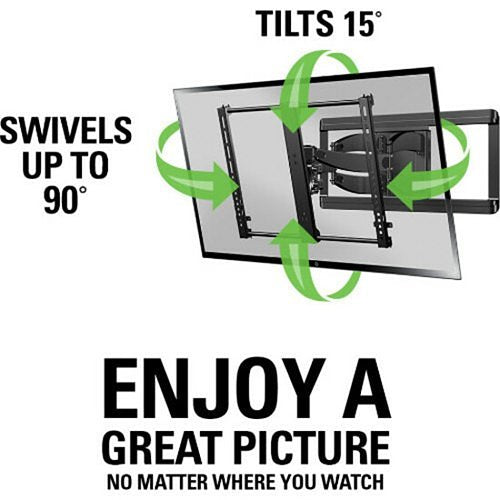 Sanus VLF628-B1 Sanus VLF628 Full Motion Wall Mount for 46-90" TVs