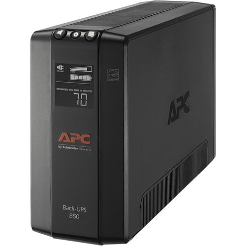 APC BX850M Back-UPS Pro BX850M, Compact Tower, 850VA, AVR, LCD, 120V