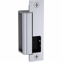 HES 1600-CDB-606-LMS 1600 Series Complete Electric Strike for Deadbolt Locks with 1DB Faceplate Kit, Lock Monitor and Strike Monitor, Satin Brass