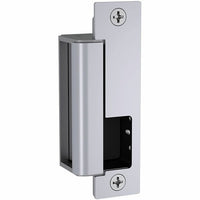 HES 1600-CS-606-LM 1600 Series Complete Electric Strike with 1LB and 1DB Faceplate Kits, Lock Monitor, Satin Brass