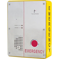 Talkaphone ETP-SM-1-SS Surface Mount For Emergency Call Station, 316 Stainless Steel