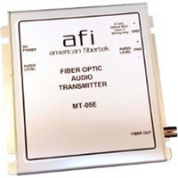 American Fiberteck MR-05E Audio Module RX-FM-850nm, 20dB, Multimode, 12VDC Powered