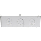 ICC ICRESDC9PW 9" Plastic Enclosures Media Center Voice Data, 8-Port Voice with RJ-31X, 8-Port CAT5e