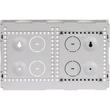 ICC ICRESDC9PW 9" Plastic Enclosures Media Center Voice Data, 8-Port Voice with RJ-31X, 8-Port CAT5e