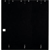 2N 01299-001 IP and LTE Verso 3 x 3 Module Backplate, Black