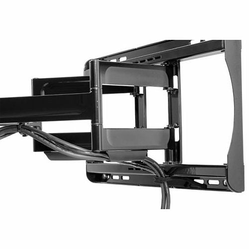 Peerless-AV PA762-UNMH Hospitality Articulating Wall Mount for 39" to 90" Displays, Gloss Black