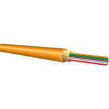 OCC DX024TWLS9OP DX Series 24-Fiber Indoor/Outdoor Fiber Optic Cable, Plenum, Ultra-Fox with 900µm tight-buffer, OM1, Orange Jacket