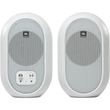 JBL Professional 104SET-BTW-US Compact Desktop Reference Monitors System with Bluetooth, White