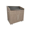 Middle Atlantic L5KCB2SEHA0ZP002 L5 Series 2-Drawers Pre-Configured Lectern Finishing Kit, 43" Wide, 5th Ave Elm