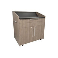 Middle Atlantic L5KCB2SEHA0ZP002 L5 Series 2-Drawers Pre-Configured Lectern Finishing Kit, 43" Wide, 5th Ave Elm