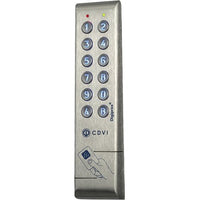 CDVI F0103000102-B KCPROXWLC26 Keypad and Multi-Technology Wiegand Proximity Card Reader, 125 KHz