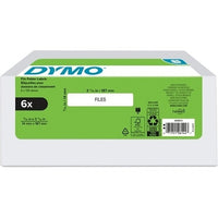 DYMO 2050812 LabelWriter File Folder Labels, 9/16" x 3-7/16", White - DYMO