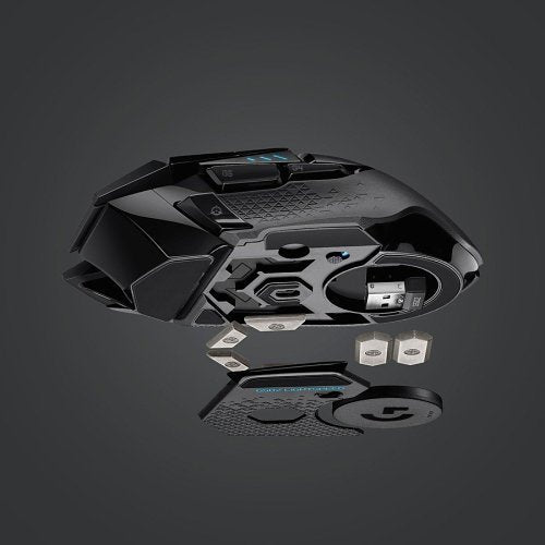 Logitech 910-005565 G502 Lightspeed Wireless Gaming Mouse, Black