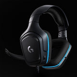 Logitech 981-000769 G432 7.1 Surround Sound Wired Gaming Pro Microphone, Headphone and Headset