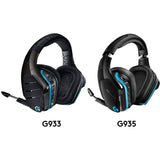 Logitech G935 LIGHTSYNC Wireless Gaming Headset – Black/Blue (P/N: 981-000742) – Case of 4