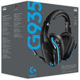 Logitech G935 LIGHTSYNC Wireless Gaming Headset – Black/Blue (P/N: 981-000742) – Case of 4