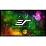 Elite Screens SB120WH2 Sable Frame B2 Series 120" Fixed Frame Home Theater Projector Screen, 16:9