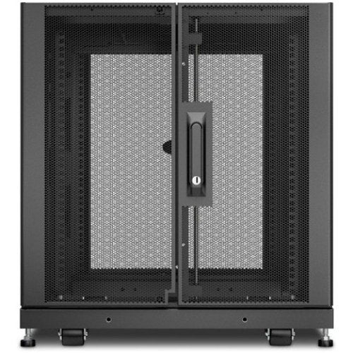 APC AR3003 APC AR30003 NetShelter SX Server Rack Enclosure 25.9"H 23.6"W 35.4"D, 12U, Black