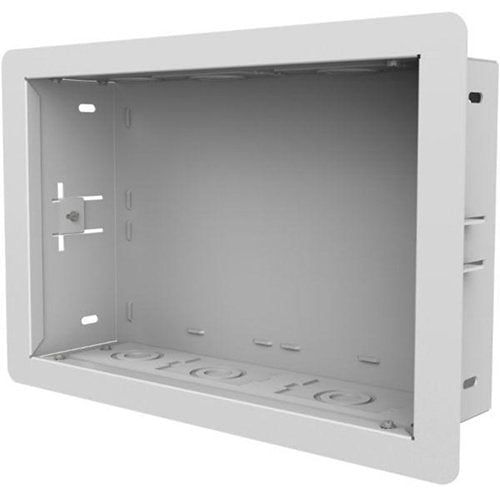 Peerless-AV IB14X9-W 14"x9" In-Wall Box for Recessed Power and AV Components, White