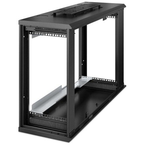 APC AR106V NetShelter 6U Low-profile Wall Mount Rack Enclosure Cabinet 120V Server Depth