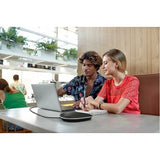 Yamaha 10-YVC330 YVC-330 SoundCap Portable USB and Bluetooth Conference Speaker Phone, Black