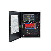 DynaLock 5950 Power Supply/Charger with 8-Zone Power Distribution Board and Supervised Fire Alarm/Access Control Interface, 12/24VDC at 6A