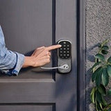 Yale Locks YRL216-CBA-619 Yale YRL-216-CBA-619 Assure Lever Push-Button Keypad with Wi-Fi, Satin Nickel