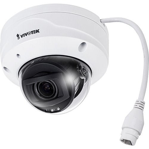 VIVOTEK FD9368-HTV 2MP Outdoor Pro Smart-IR WDR Dome IP Camera, 2.8-12mm Lens, White, (Replaces FD8167A)