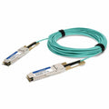 AddOn QSFP4SFP25GAOC30M-AO Cisco® QSFP-4SFP25G-AOC30M Compatible TAA Compliant 100GBase-AOC QSFP28 to 4xSFP28 Active Optical Cable (850nm, MMF, 30m)