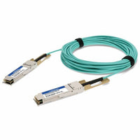 AddOn QSFP4SFP25GAOC30M-AO Cisco® QSFP-4SFP25G-AOC30M Compatible TAA Compliant 100GBase-AOC QSFP28 to 4xSFP28 Active Optical Cable (850nm, MMF, 30m)