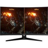ASUS TUF VG32VQ1B 32" Class WQHD Curved Screen Gaming LCD Monitor - 16:9 - Black
