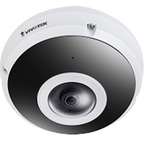 VIVOTEK FE9380-HV 5MP 360° Fisheye WDR Pro IP Camera, 1.16mm Lens, Black and White