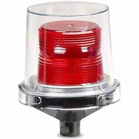 Federal Signal 225XL-024R Electraray Hazardous Location LED, 24VAC/DC, Steady/Flashing Light, Red